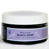 Zakia's Morocco 8 oz Moroccan Black Soap -Luscious Lavender Scent with Added Argan Oil Plus Kessa Exfoliating Glove view 2