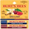 Burt's Bees 100% Natural Lip Balm, Wild Cherry and Vanilla Bean Blister Box, 0.3 Ounce, 2 Count view 1