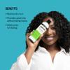 Aunt Jackie's Curls and Coils Quench Moisture Intensive Leave-In Hair Conditioner for Natural Curls, Coils and Waves, Enriched with Shea Butter, 12 oz view 3