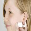 Personal at Home Ear Piercing Kit w/Gun & 3mm CZ Gold Plated Earrings view 2