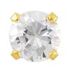 Personal at Home Ear Piercing Kit w/Gun & 3mm CZ Gold Plated Earrings view 3