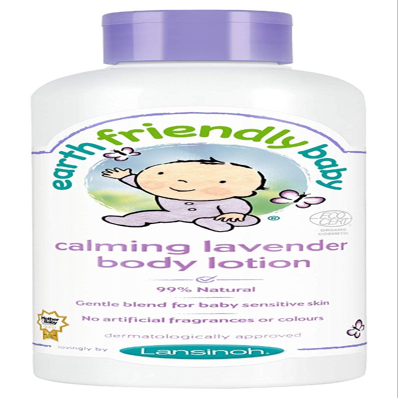 250ml Earth Friendly Baby Calming Lavender Body Lotion