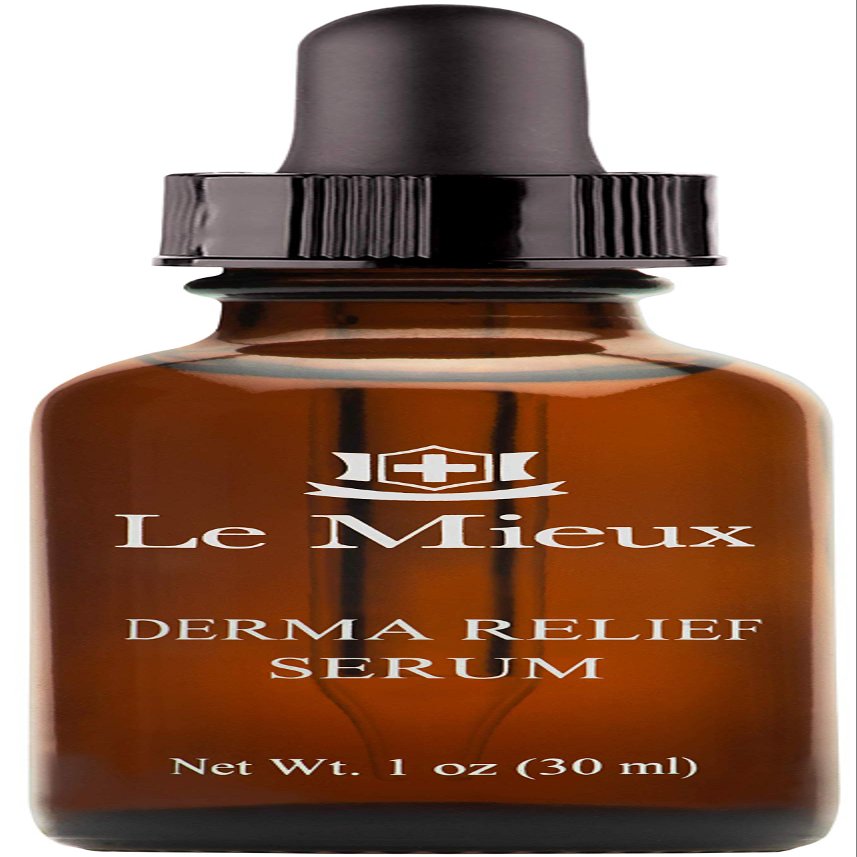 Le Mieux Derma Relief Serum - Hydrating Oil Serum for Face with Ceramides, Squalane & Kukui, Moisturizing Facial Oils for Dry or Sensitive Skin, No Parabens or Sulfates (1 oz / 30 ml)
