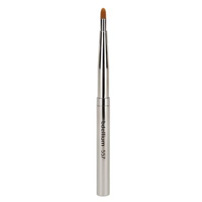 Bdellium Tools Professional Makeup Brush - Studio Series 557 Swivel Lip - With Soft Synthetic Fibers, For Defining Contours of the Lip (Yellow, 1pc)