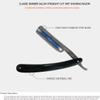 Classic Barber Salon Straight Cut Wet Shaving Razor view 2