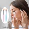 uxcell Makeup Eyeshadow Applicator, 15 Pcs Portable Eye Shadow Brush Sponge Tips, Professional Ladies Dual Color Fine Eyeshadow Blending Brushes Cosmetic Tool for Women ladies, Blue Pink view 2