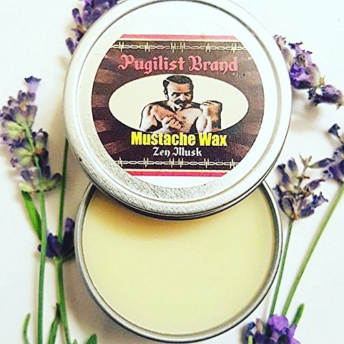 Pugilist Brand Mustache Styling Wax Zen Musk