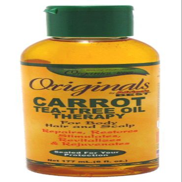 Africas Best Orig Carrot Tea Tree Oil 6 Ounce (177ml) (6 Pack)