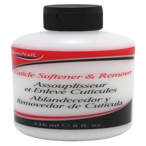Super Nail Cuticle Softener & Remover 8 Ounce (235ml) (6 Pack)