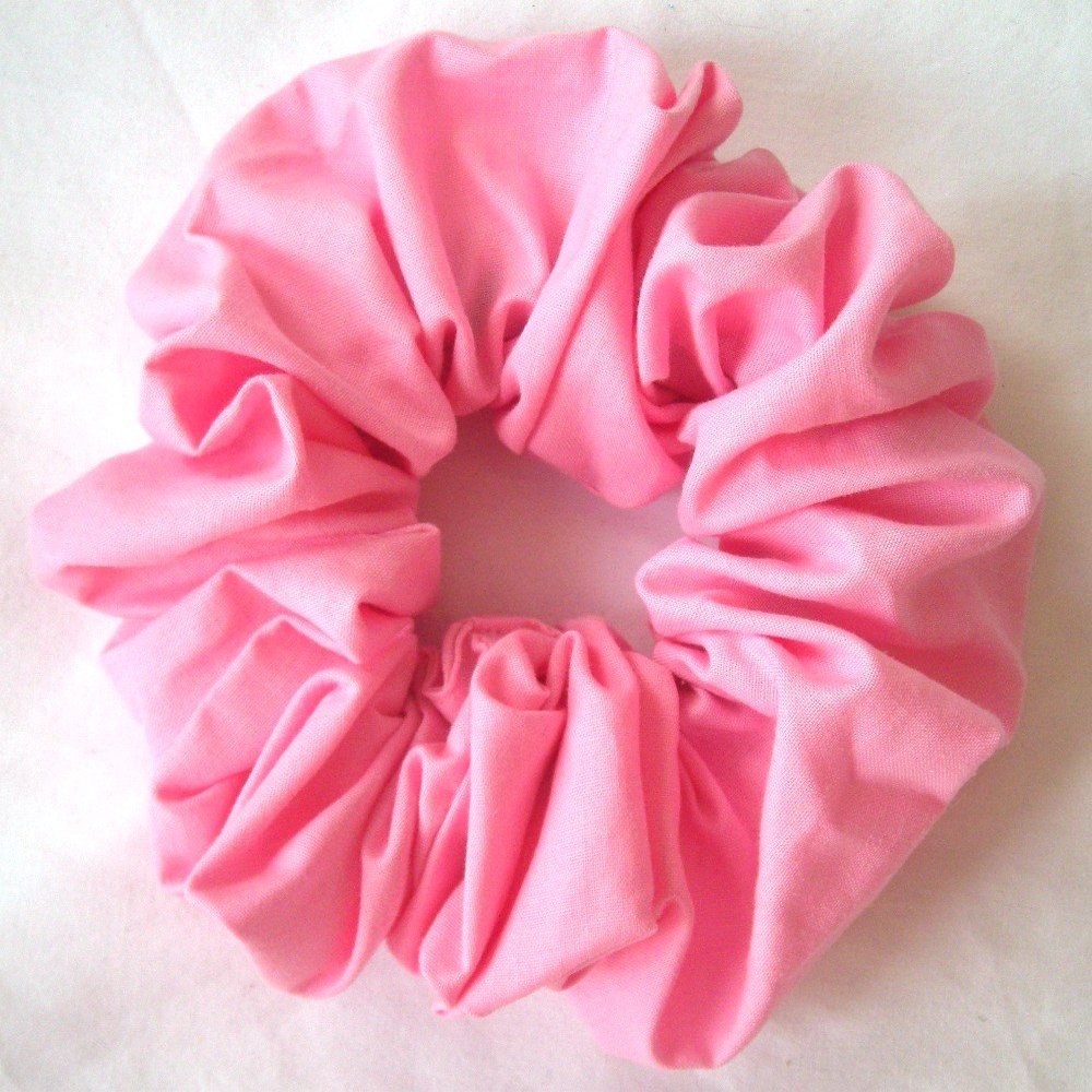 Pink Cotton Scrunchy-Jumbo