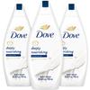 Dove Body Wash 3-Pack  Deeply Nourishing for Softer, Smoother Skin, 25.4 Oz Ea view 1