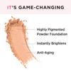 IT Cosmetics Celebration Foundation Illumination, Tan (W) - Full-Coverage, Anti-Aging Powder Foundation - Blurs Pores, Wrinkles & Imperfections - 0.3 oz Compact view 2