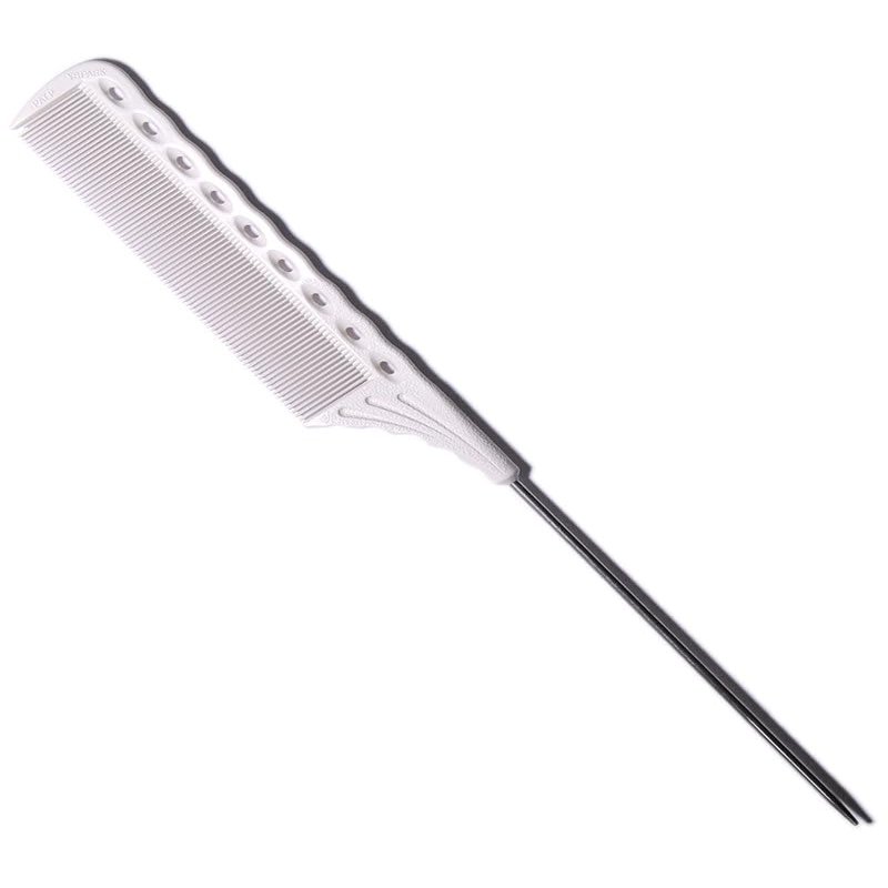 YS Park 116 Super Winding Pin Tail Grip Comb - White