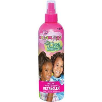 African Pride Dream Kids Olive Miracle Detangler 8 Ounce (235ml) (2 Pack)