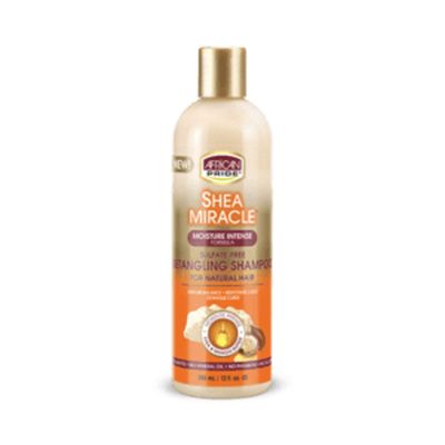 African Pride Shea Butter Miracle Detangling Shampoo, 12 Ounce