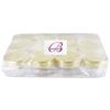 Beauticom 20g/20ml USA Acrylic Round Clear Jars with Lids for Lip Balms, Creams, Make Up, Cosmetics, Samples, Ointments (120 Pieces Jars + Lids, GOLD) view 3
