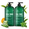 Botanic Hearth Tea Tree Shampoo and Conditioner Set | with 100% Pure Tea Tree Oil, for Itchy and Dry Scalp, Sulfate/Paraben Free | for Men and Women | 16 Fl Oz Each view 2