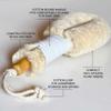 Ginger Chi Dry Brush for Skin, Dry Brushes for Body - Natural Bristle Brush for Dry Brushing Skin (Jute Dry Brush) view 4