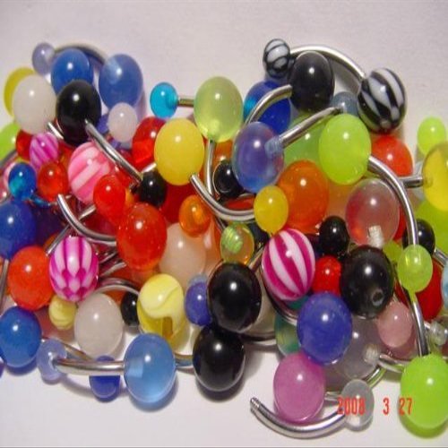Belly Rings Surgical Steel 14g Lot of 10