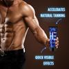 Onyx HE Tanning Bed Lotion for Men - Indoor Tanning Lotion Accelerator & Bronzer, Quick & Dark Tan, Men's Tanning Lotion with Skin Firming, Muscle Bronzing Complex & Moisturizing Formula view 4