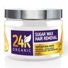 24K Organic Hair Removal Sugar Wax, A Natural Epilator And Exfoliator DIY Waxing Kit. view 4