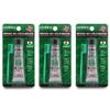 Clubman Mustache Wax for Men  Brown Moustache Wax with Brush & Comb, Strong Hold, 0.5 oz x 3 Pack view 1