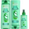 Garnier Fructis Pure Clean Purifying Shampoo, Hydrating Conditioner, and Detangler + Air Dry Spray Set (3 Items), 1 Kit (Packaging May Vary) view 1
