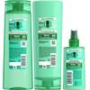 Garnier Fructis Pure Clean Purifying Shampoo, Hydrating Conditioner, and Detangler + Air Dry Spray Set (3 Items), 1 Kit (Packaging May Vary) view 2