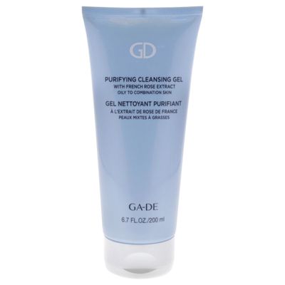 GA-DE Purifying Cleansing Gel - Formulated for Oily to Combination Skin - Enriched with French Rose, Plumeria, Sage, Grapefruit and Vitamins - 6.7 oz