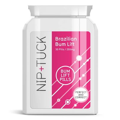 NIP & TUCK BRAZILIAN BUM LIFT PILLS SUPER SEXY APPLE BUTT ROUNDER BIG FIRMER