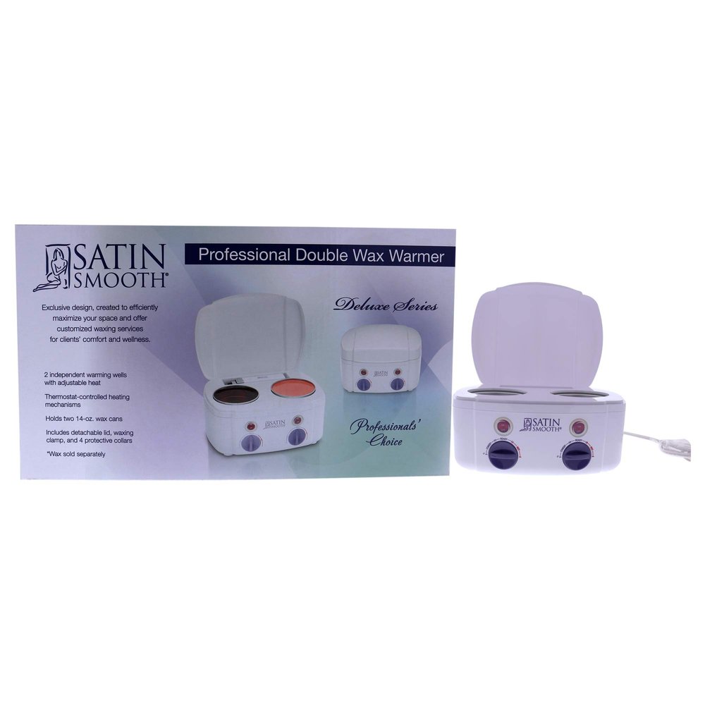 SATIN SMOOTH Double Wax Warmer for Hair Removal