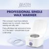 Satin Smooth Professional Single Wax Warmer for Hair Removal  SSW12C, Compact Wax Heater with Adjustable Temperature Control, Ideal for All Waxing Types view 3