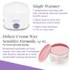 Satin Smooth Professional Single Deluxe Cream Wax Warmer Kit For Unwanted Facial And Body Hair Removal view 3
