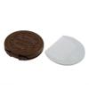 2pc/Cute Chocolate Cookie Shape Cosmetic Makeup Mirror + Mini Comb view 2