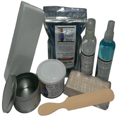 Blue Pearl Wax Base Waxing Kit