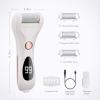 Callus Remover for Feet Shaver Rechargeable Electric Foot File Pedicure Tools for Feet Professional Callous Shaver Waterproof Pedicure kit for Cracked Heels and Dead Skin view 3