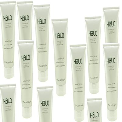 12 Tubes Graham Webb Halo Medium Hold Gel 6 oz each (6 ounce)