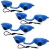 Super Sunnies EVO FLEX Tanning Bed Goggles Red Light Therapy Eye Protection UV Glasses, FDA Compliant - Blue view 1