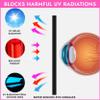 Super Sunnies EVO FLEX Tanning Bed Goggles Red Light Therapy Eye Protection UV Glasses FDA Compliant - Assorted view 4