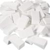 100 Pieces Cosmetic Sponges Latex Makeup Foam Wedges Foundation Beauty Tools (White) view 1
