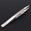 6pcs Anti Acid Ceramic Tweezers Stainless Steel Pointed Tip Static Tweezer with Heat Resistance view 3