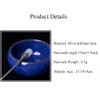 TOP SEWING Handmade Silver Hair Pins White He Tian Jade Magnolia Retro Hair Sticks Traditional Hair Chopsticks with Gift Box view 4