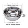 PerPro Deluxe Stainless Shave Razor Stand + Shaving Soap Bowl with Shaving Brush,Compatible with Gillette Fusion,Double Edge Safety Razor,Cartridge Razor view 4