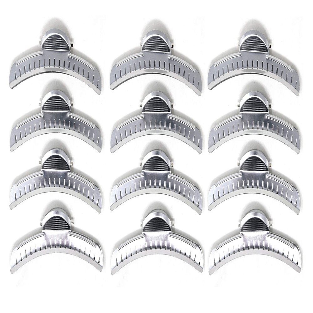 5" Metal Wave Clamps Aluminum Hair Wave Clip (12 clips)