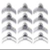 5" Metal Wave Clamps Aluminum Hair Wave Clip (12 clips) view 1