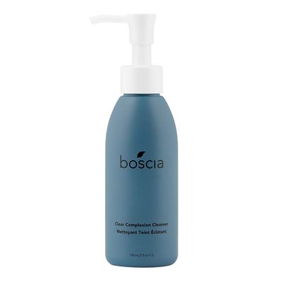 Boscia Clear Complexion Cleanser - Vegan Cruelty-Free Daily Face Wash & Pore Minimizer - Natural Clean Skin Care - Acne & Blackhead Remover -5.07 fl oz