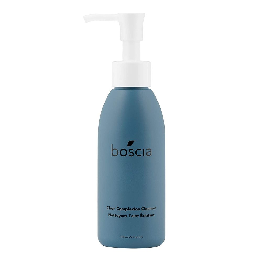 Boscia Clear Complexion Cleanser - Vegan Cruelty-Free Daily Face Wash & Pore Minimizer - Natural Clean Skin Care - Acne & Blackhead Remover -5.07 fl oz
