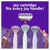 joy razor blade cartridge refill for women, 4 blade refills view 4