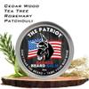 Badass Beard Care Beard Balm - The Patriot Scent, 2 Ounce - All Natural Ingredients, Keeps Beard and Mustache Full, Soft and Healthy, Reduce Itchy and Flaky Skin, Promote Healthy Growth view 2