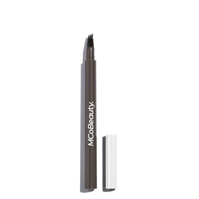 MCoBeauty - Tattoo Brow Microblading Eyebrow Pen - Ink Brow Pen - Medium Dark Shade - Easy to Apply, Ink-Like Formula - Ultra-Fine Micro Fork Top - Long Wearing Formula - Stocking Fillers